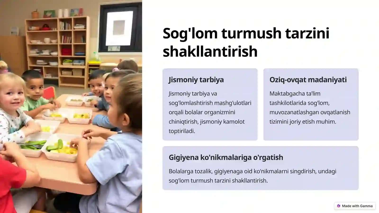 Bola shaxsini rivojlantirish omillari 4