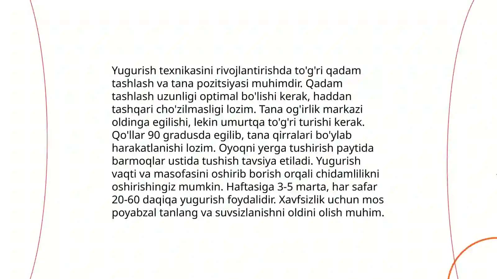 Yugurib kelib balandlikka sakrash texnikasini oʻrgatish 4