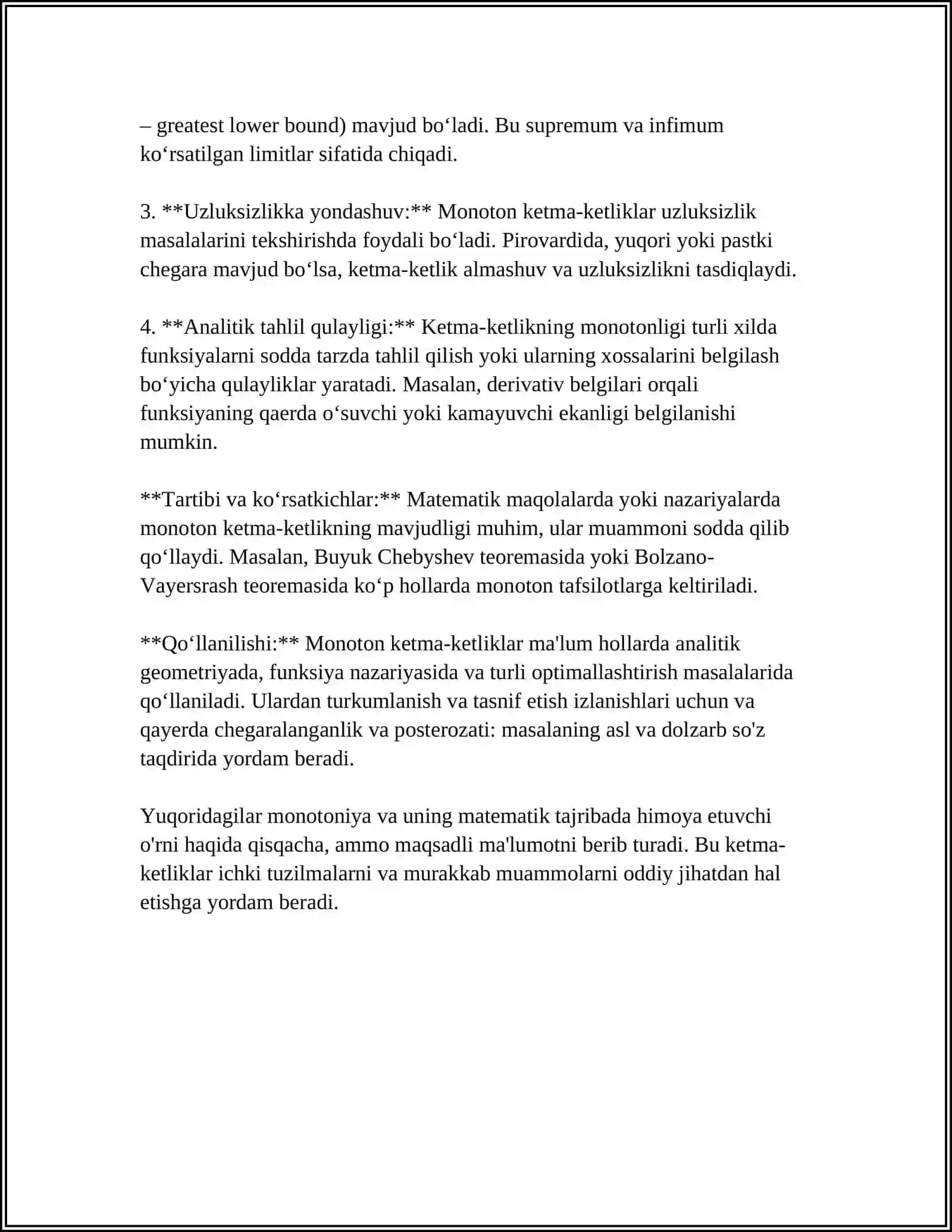 MONOTON KETMA KETLIKNI LIMITI E SONI 4
