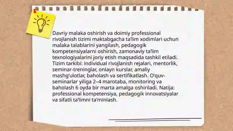 Maktabgacha ta’lim tashkilotlari xodimlarining kasbiy va shaxsiy faoliyatini shakllantirish 4