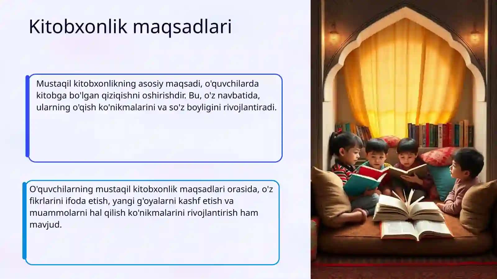 Mustaqil kitobxonlikni shakllantirish 4