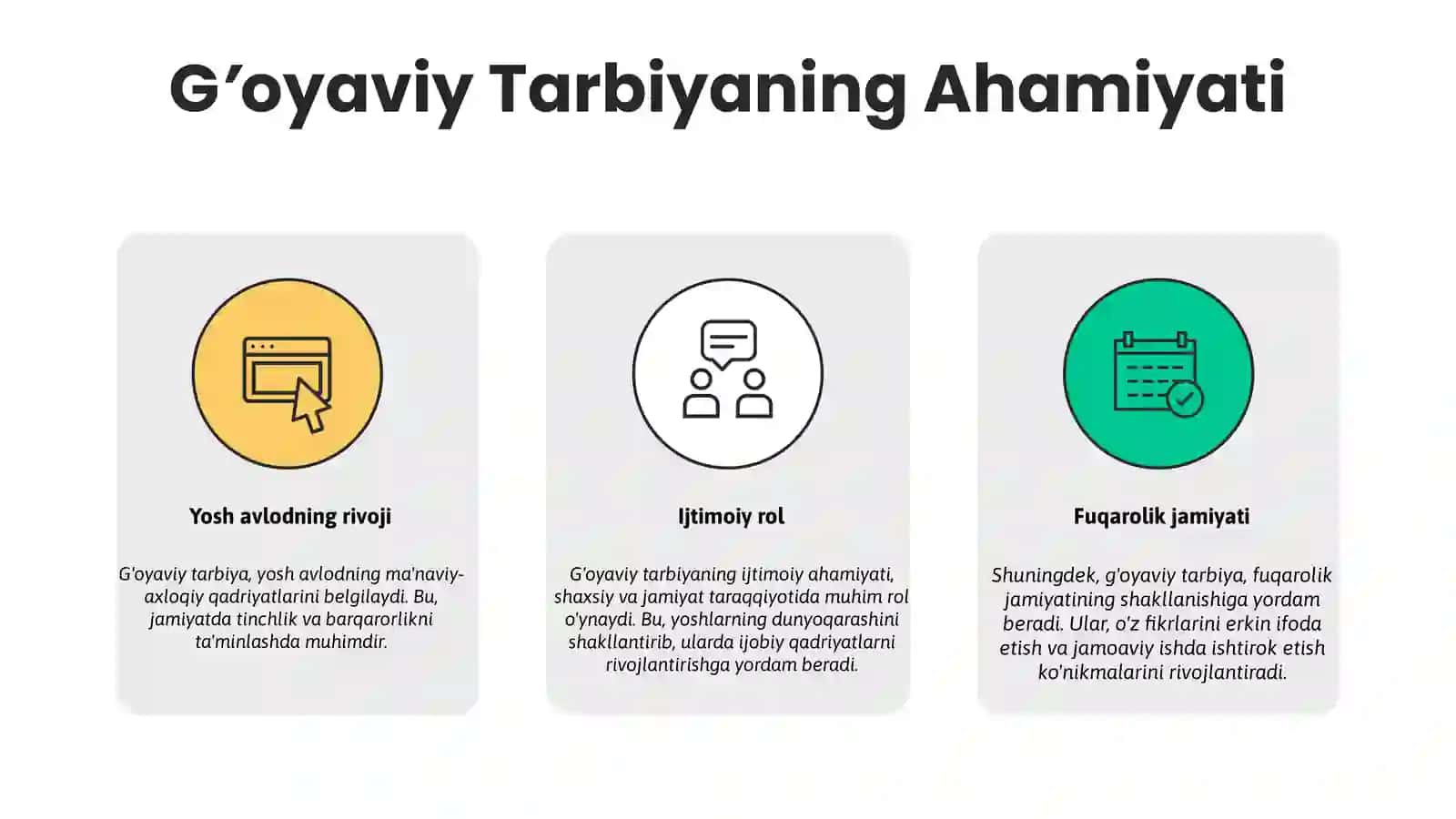 G’oyaviy Tarbiya 4