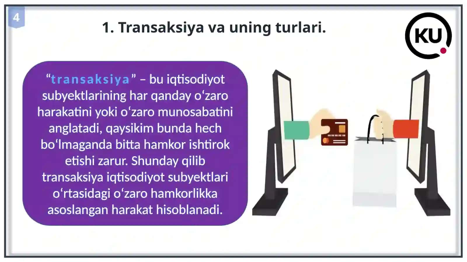 Transaksiya va transformasiya xarajatlari 4