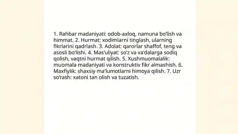 Rahbar fazilati va madaniyati 4