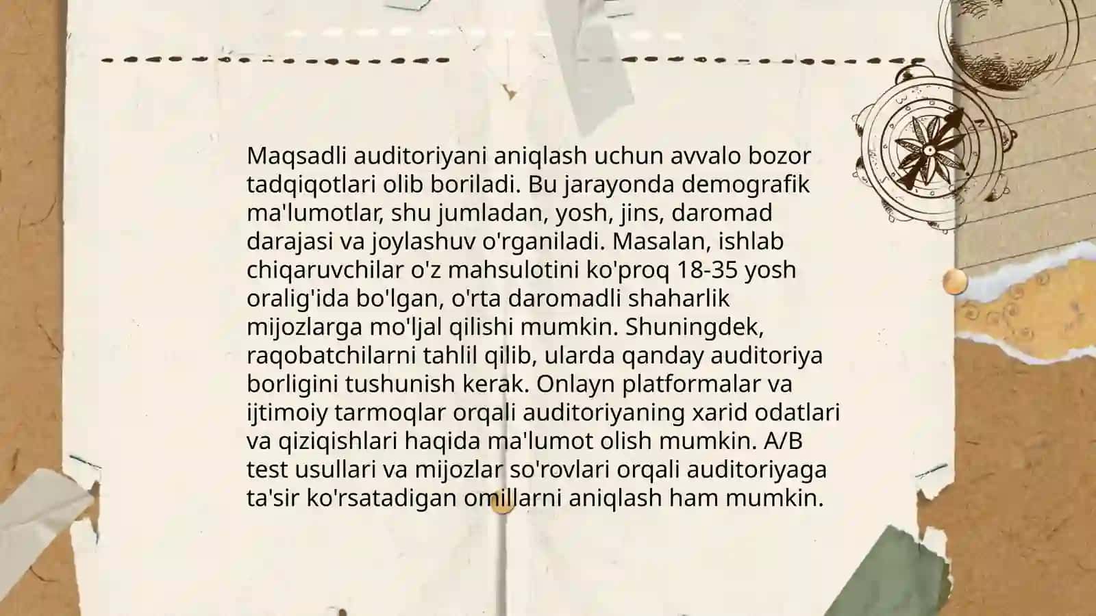 Video maruzalar va ularni tashkil etishga qo'yiladigan talablar 4