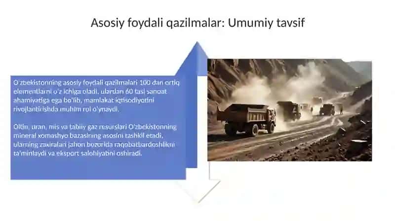 O’zbekistonning foydali qazilmalari 4