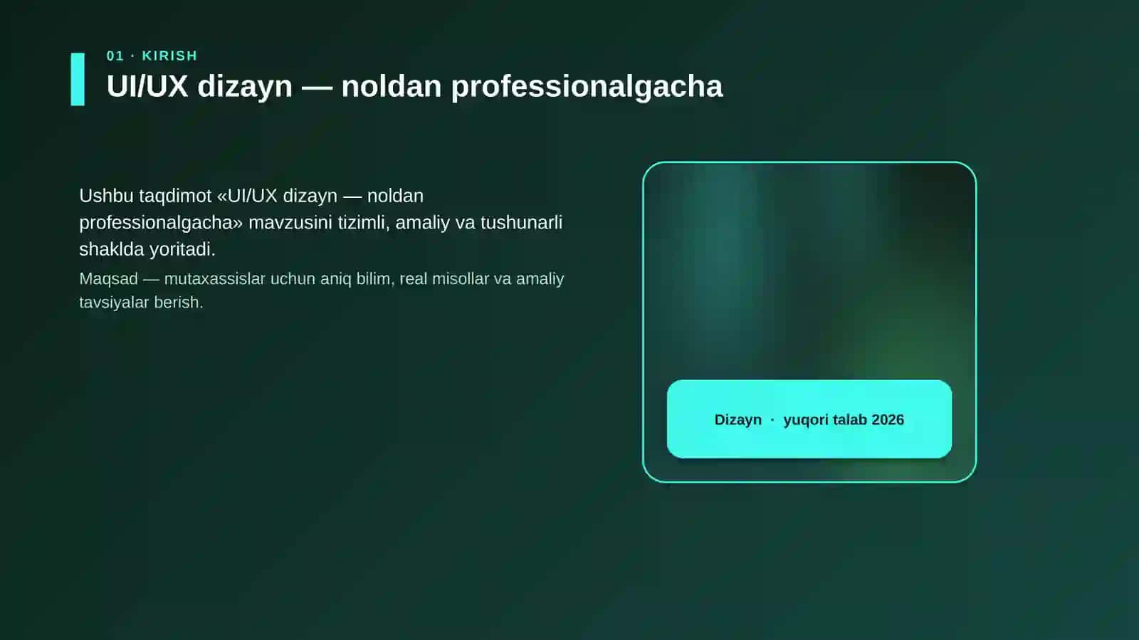UI/UX dizayn — noldan professionalgacha 4