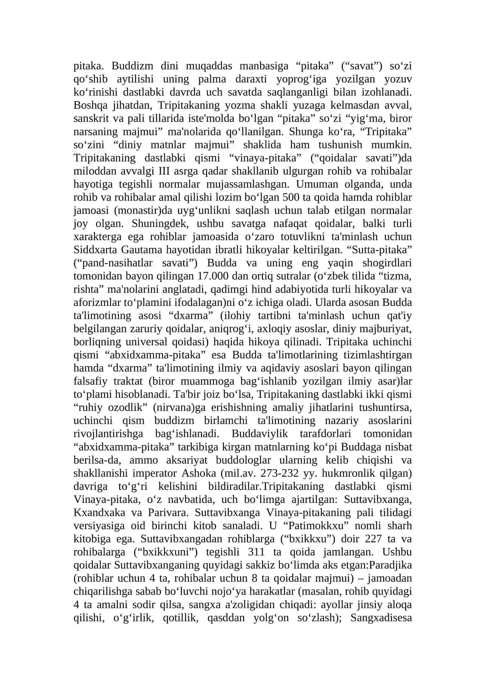Buddaviylik dini tarixi va asosiy g`oyalari 4