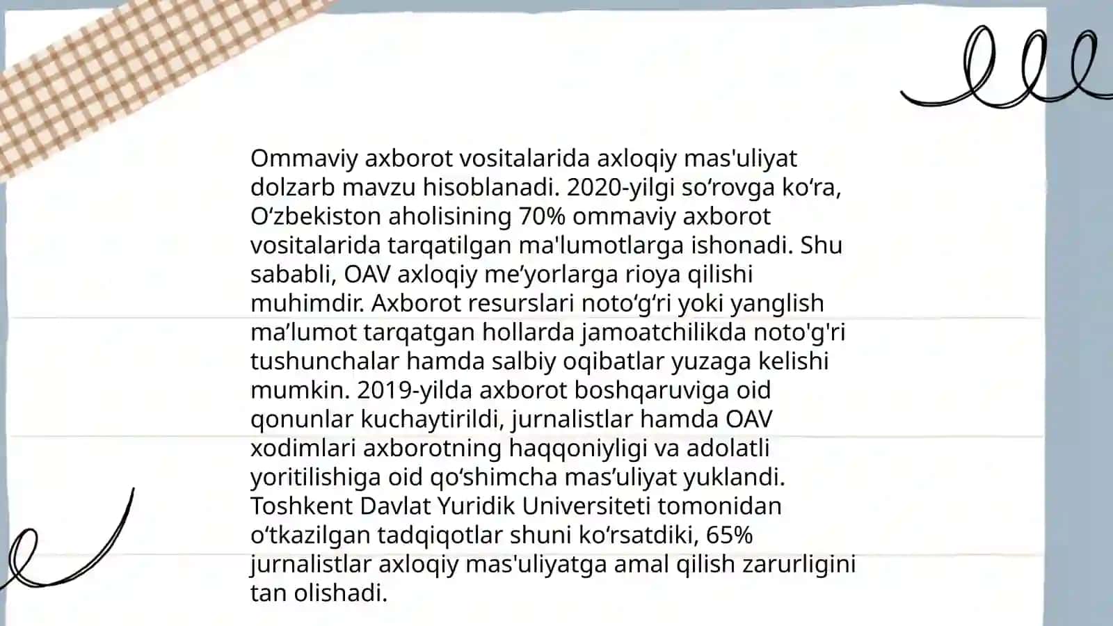 Media muhitda axloqiy tamoyillar 4