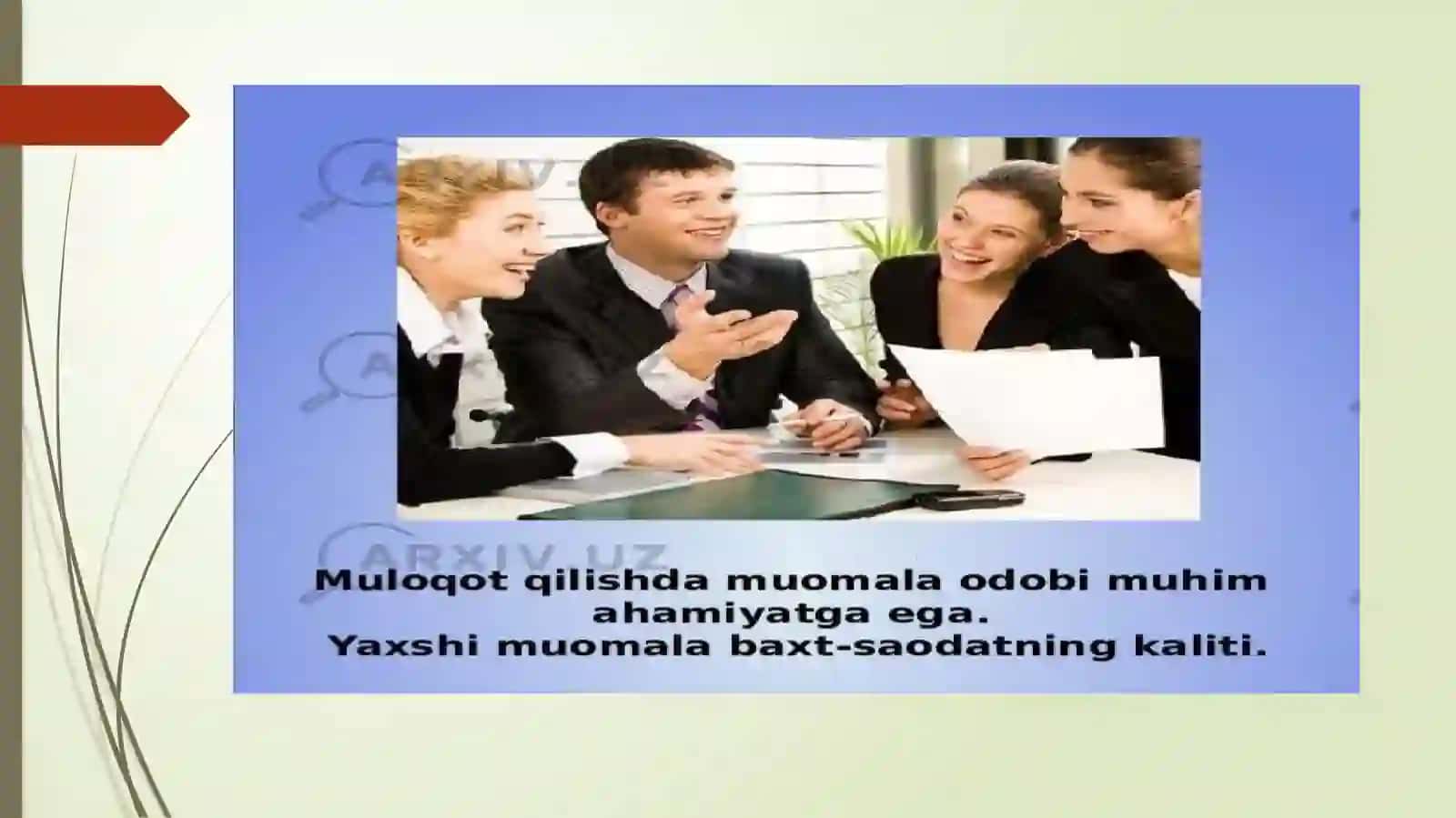 O‘ZBEK TILINING SOHADA QO‘LLANISHI9-mavzu 4
