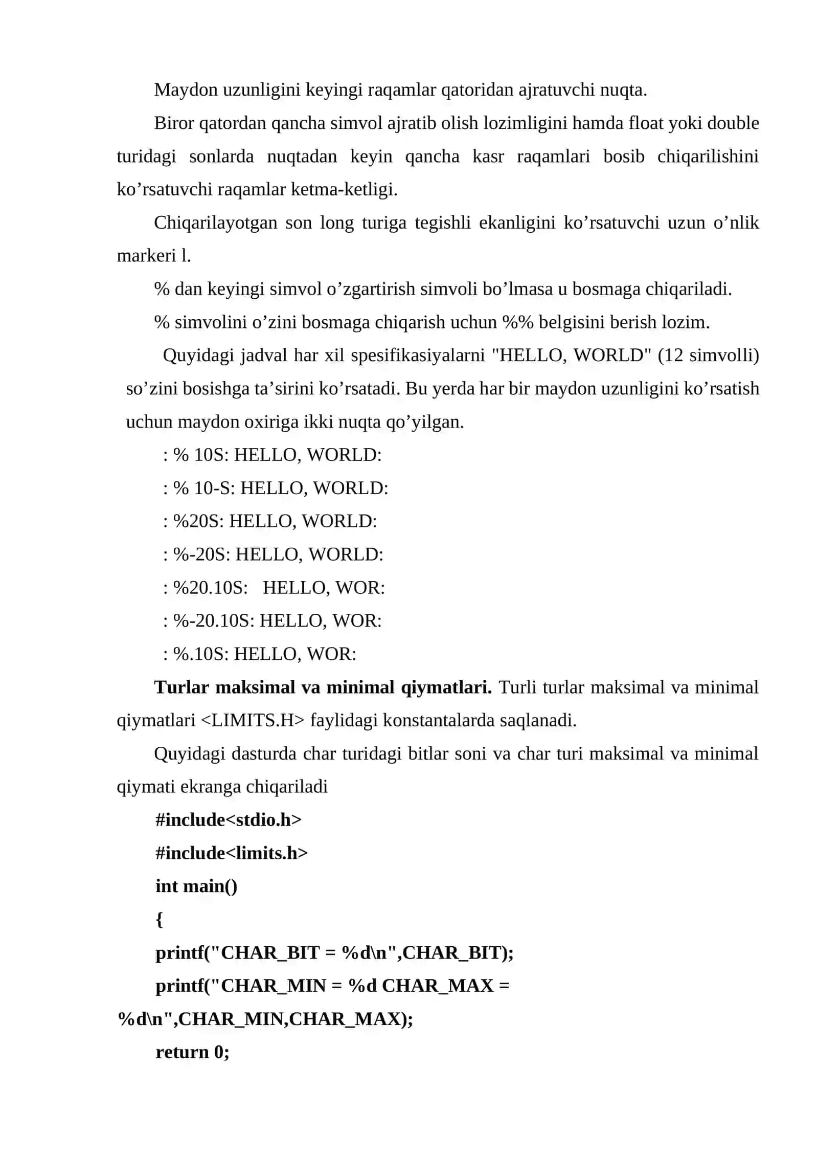 Grafika. C++ da kiritish chiqarish operatorlari va arifmetik amallar 4
