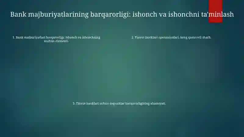 Tijorat Banklarining Operatsiyalari 4