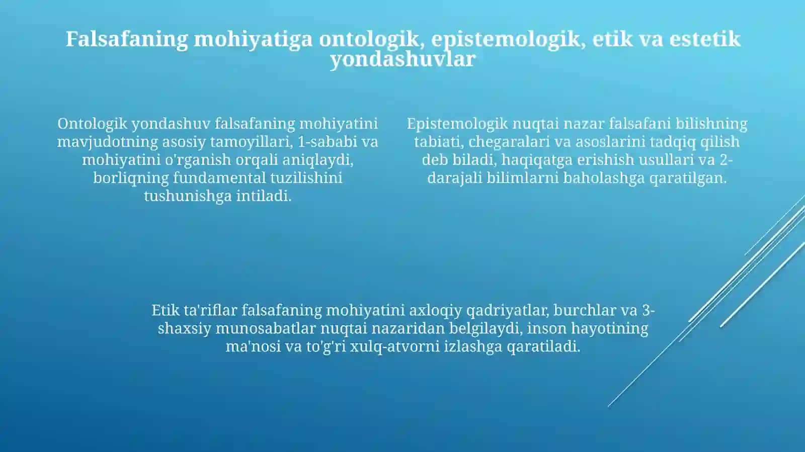Falsafaning mohiyati 4