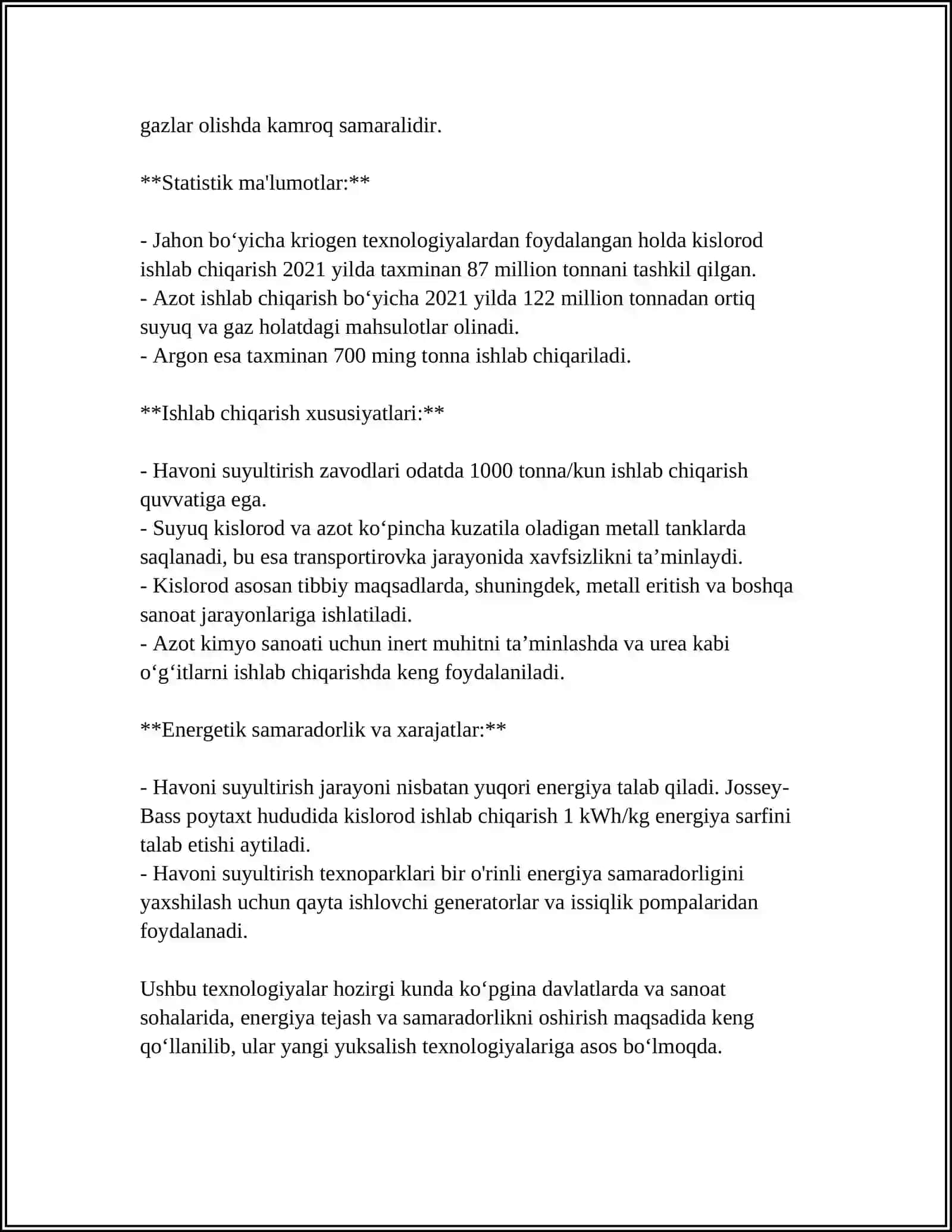 HAVONI SUYULTIRIB REKTIFIKATSIYALASH 4