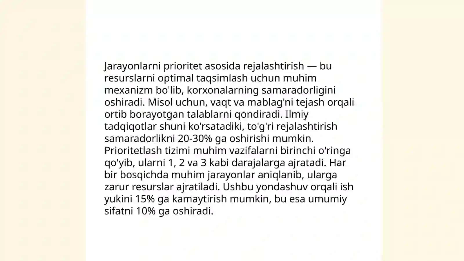 Real vaqt tizimlarida jarayonlarni navbatlash 4
