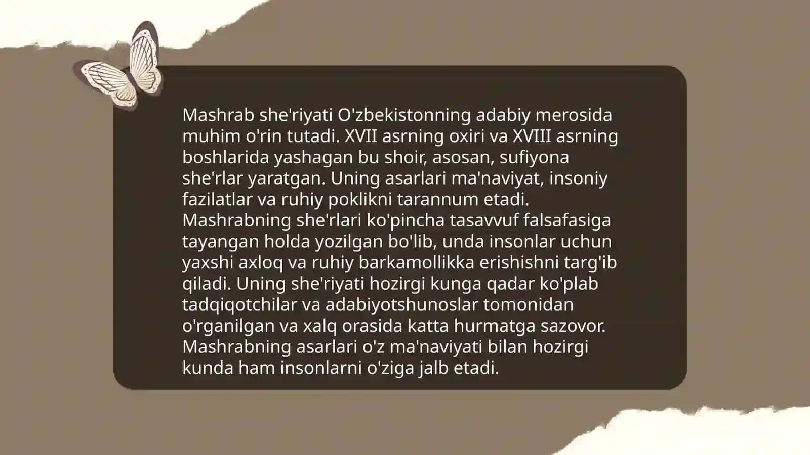 Boborahim Mashrab.Mashrab she'riyati 4
