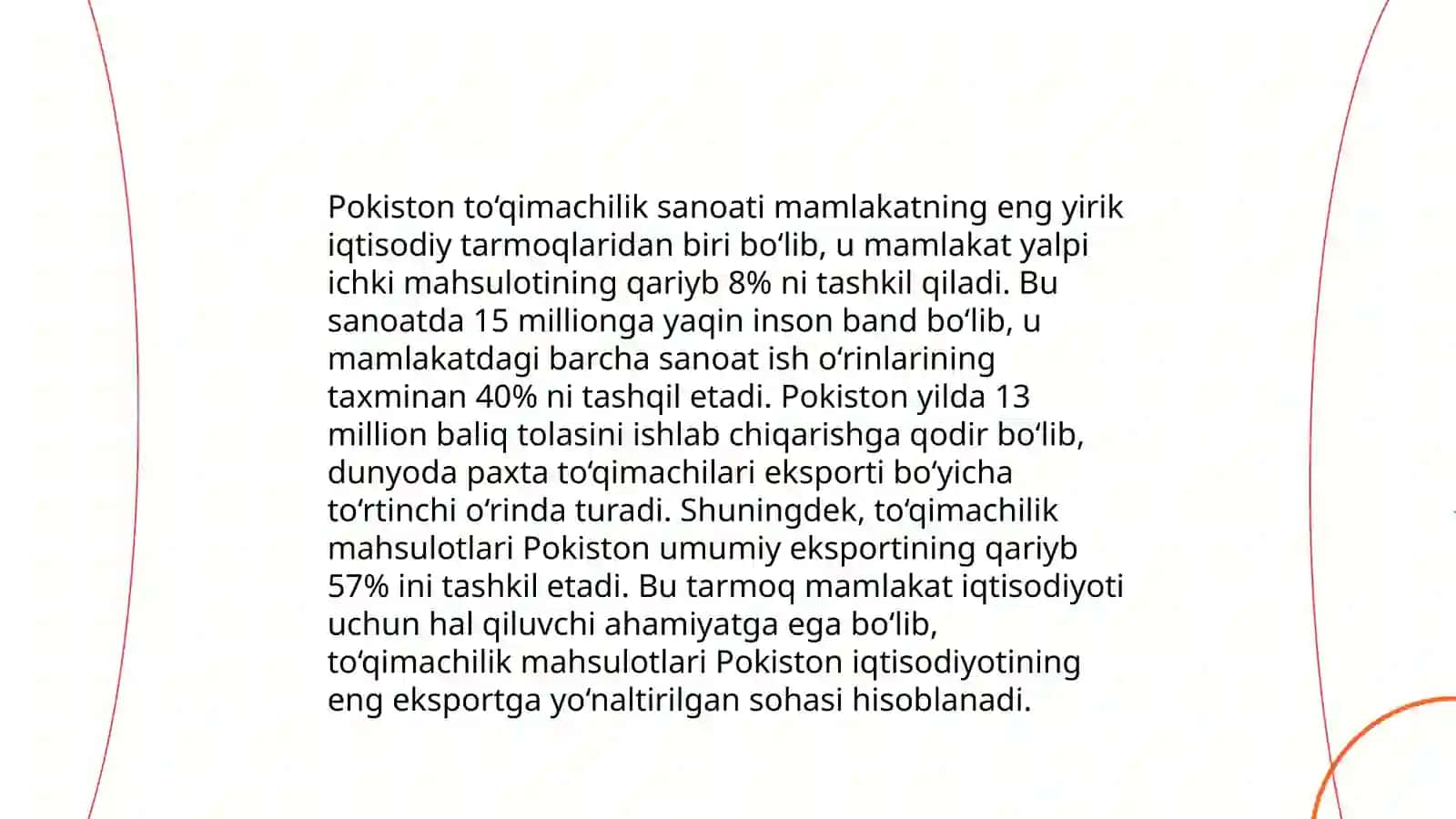 Pokistonning milliy iqtisodiyoti 4