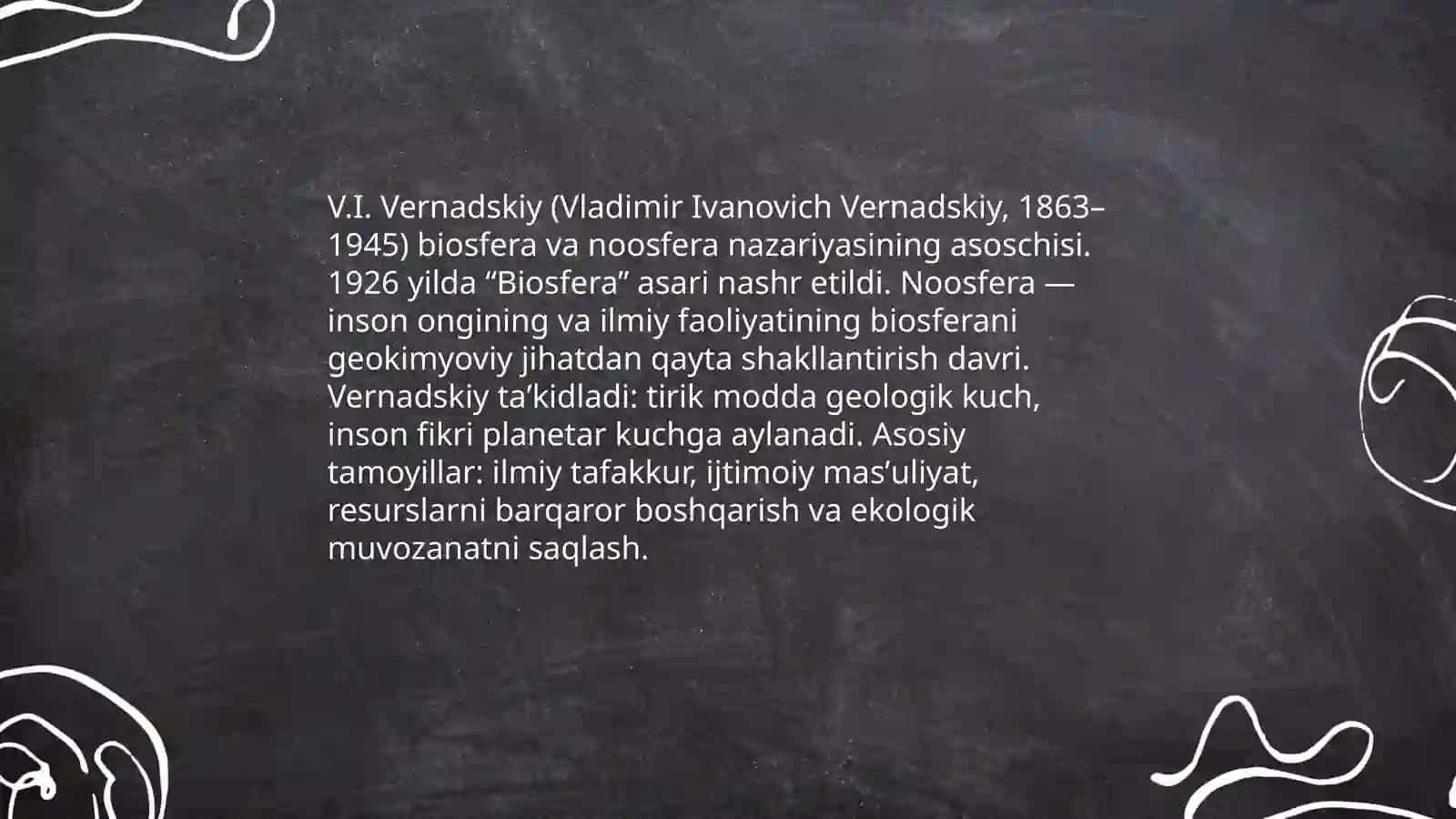 Noosfera tushunchasi va atrof muhit muhofazasi 4