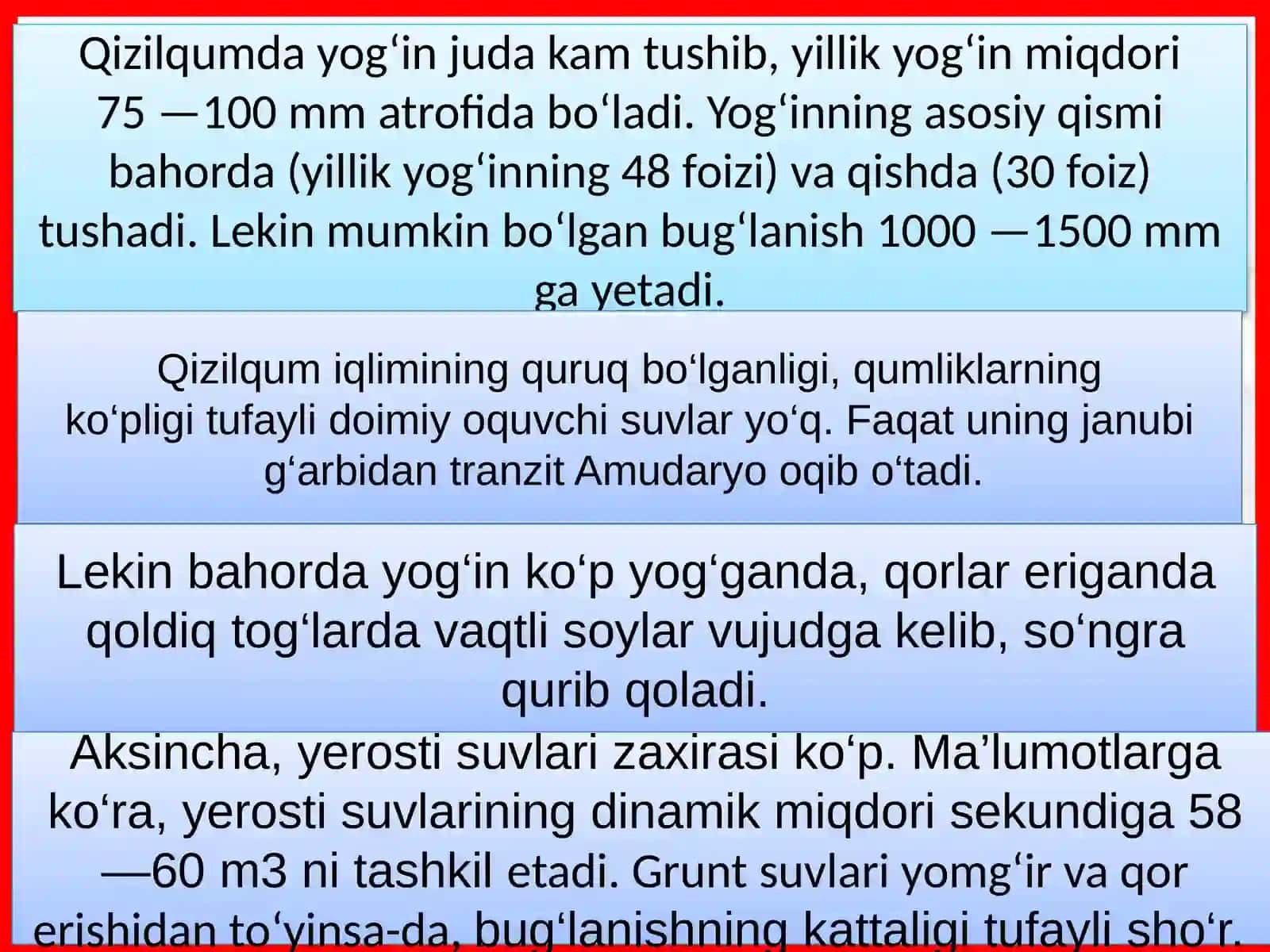 QIZIQUM TABIIY GEOGRAFIK OKRUGI 4