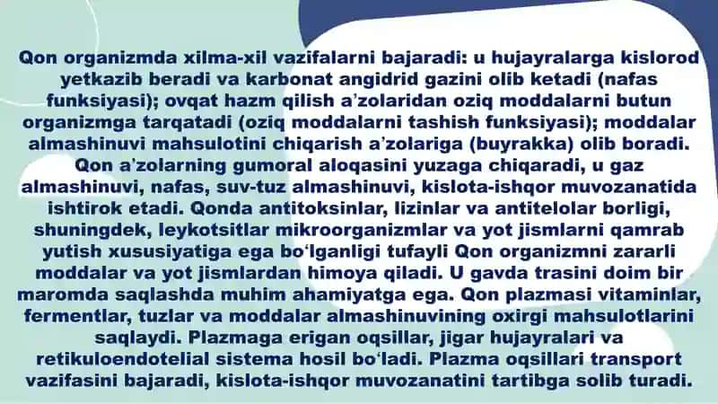 Qon biokimyosi 4