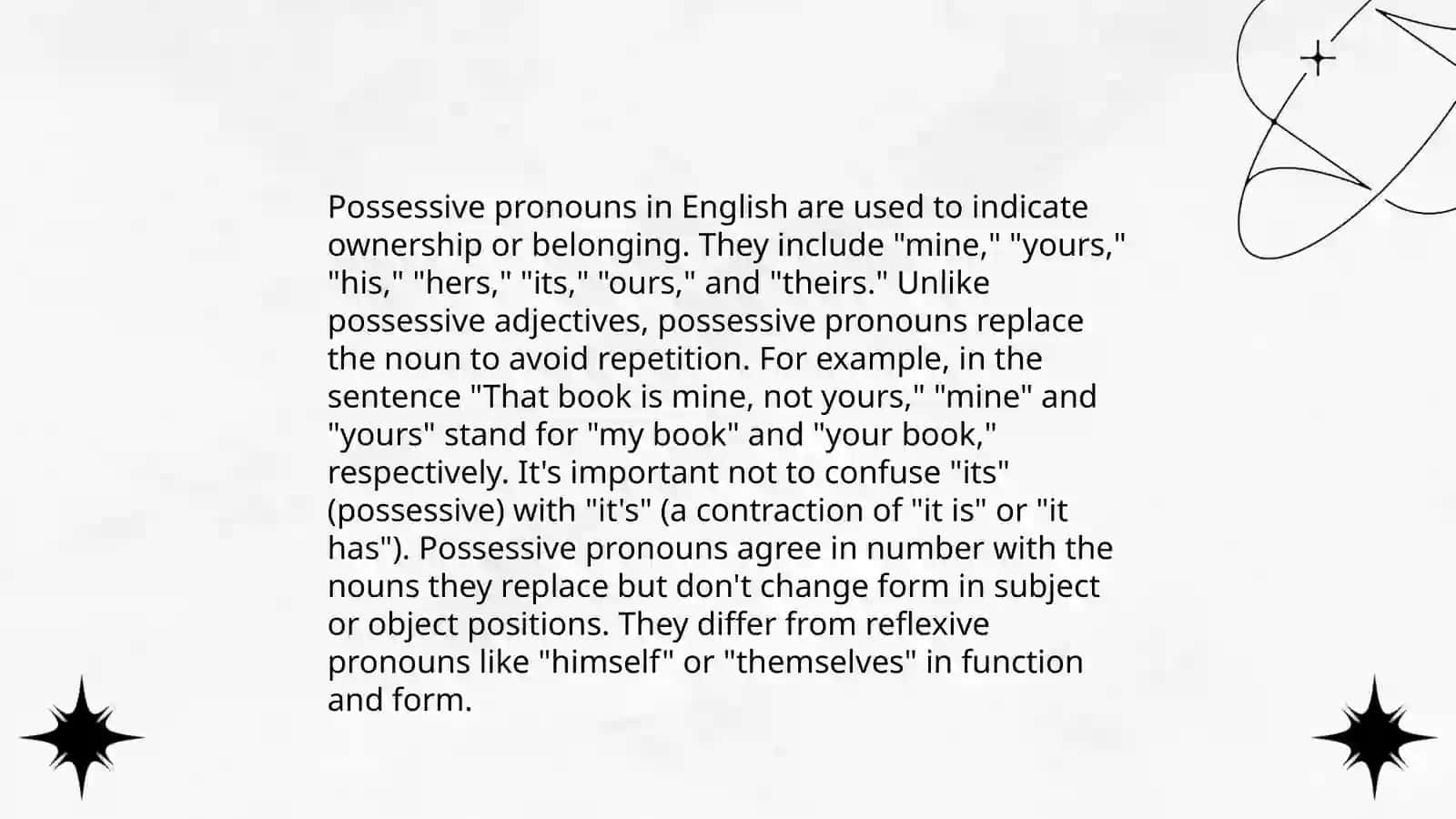 Pronouns 4