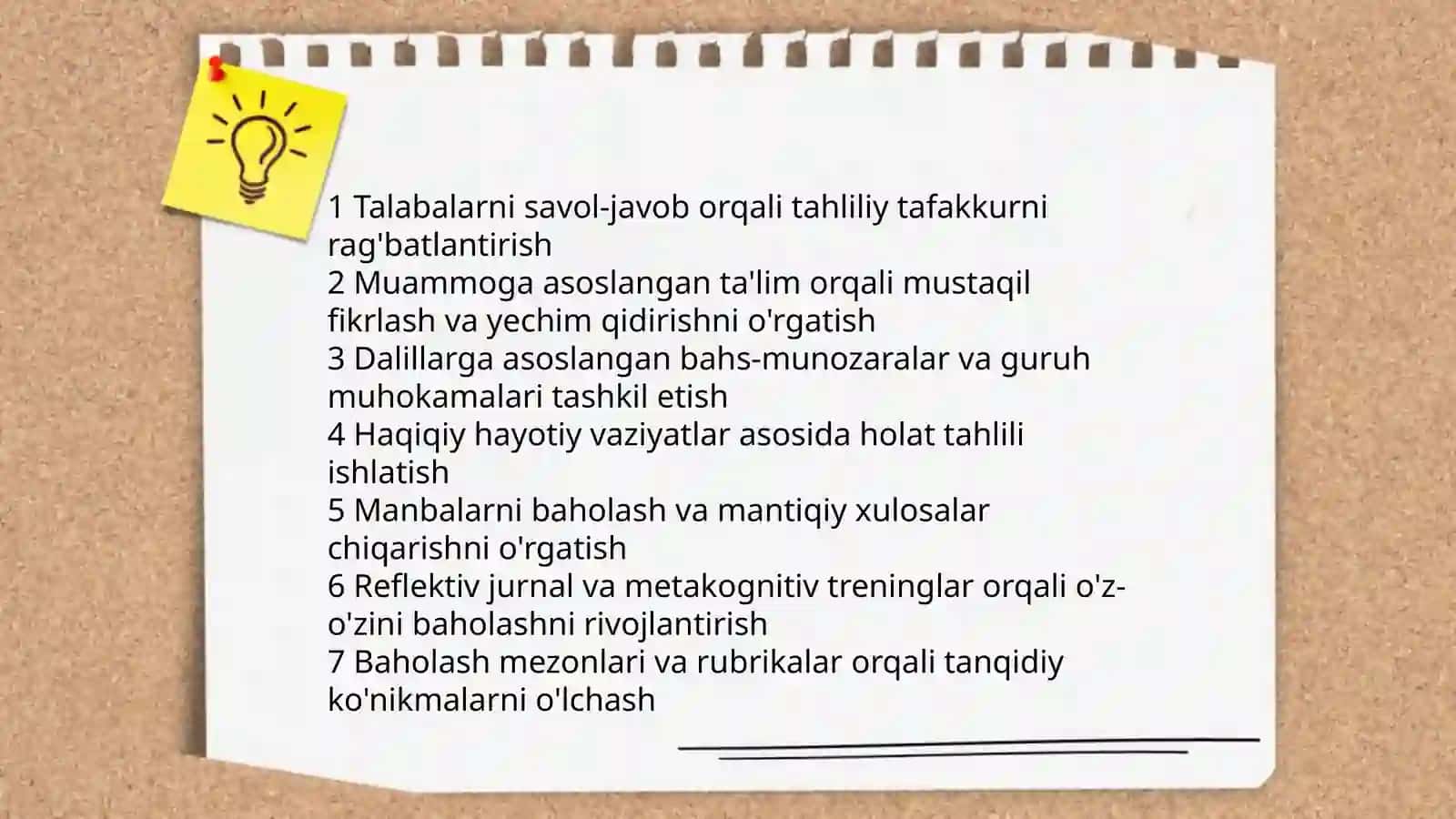 Talabalarda kognitivlikni shakllantirish 4