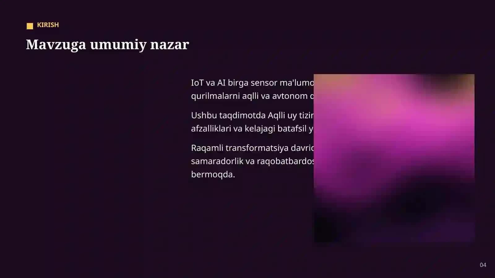 Aqlli uy tizimlari: imkoniyat va yechimlar 4