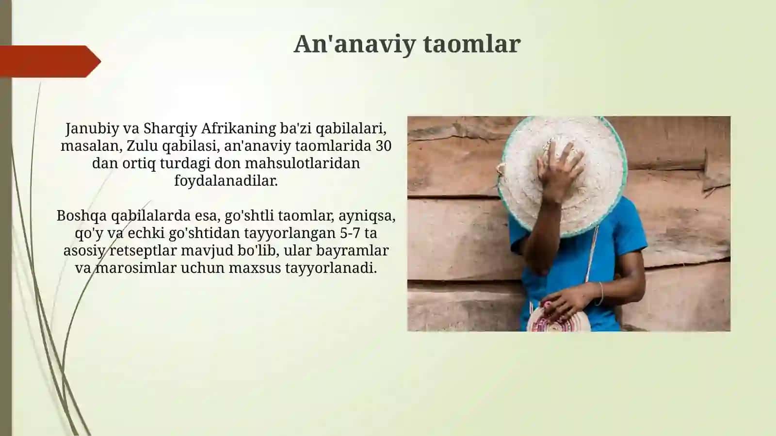 Janubiy va Sharqiy Afrika xalqlari va urf odatlari 4