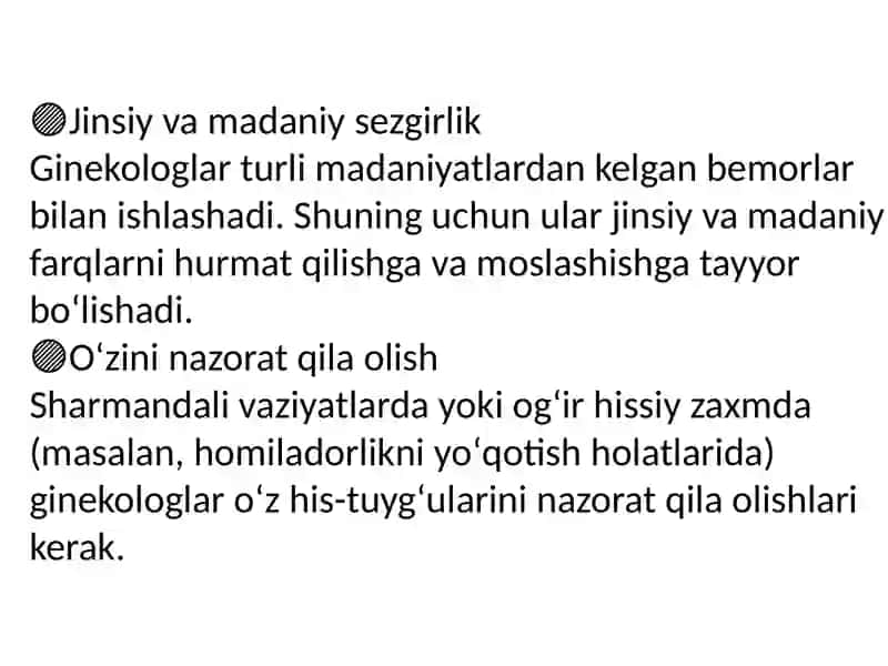 Ginekologlarning psixologik portreti 4