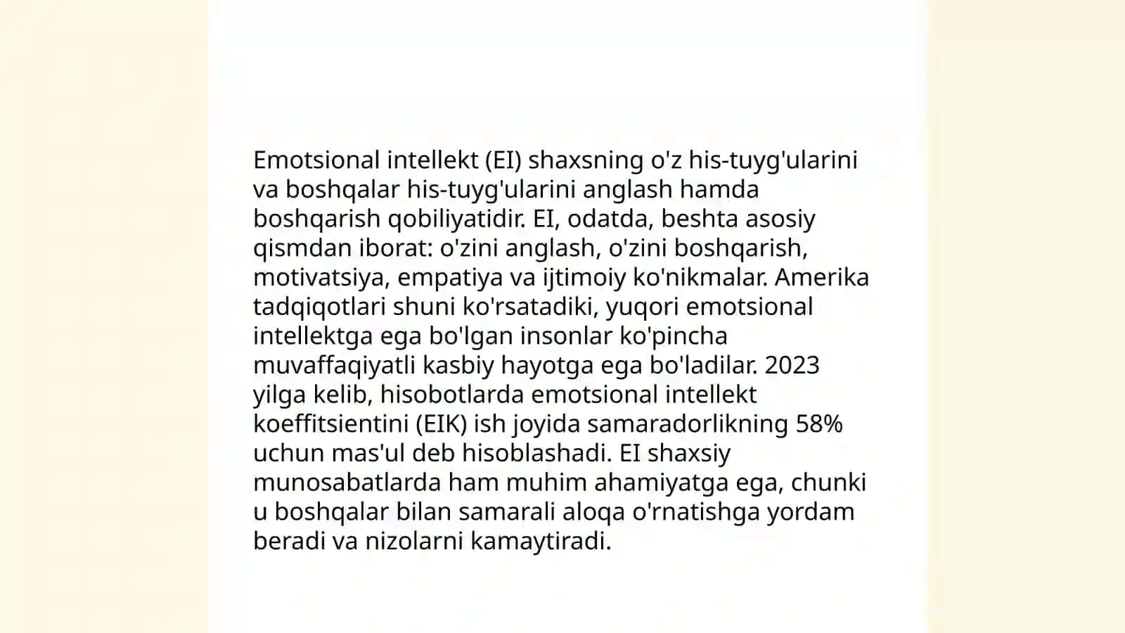 Emotsional his-tuyg'ularning kelib chiqishi 4