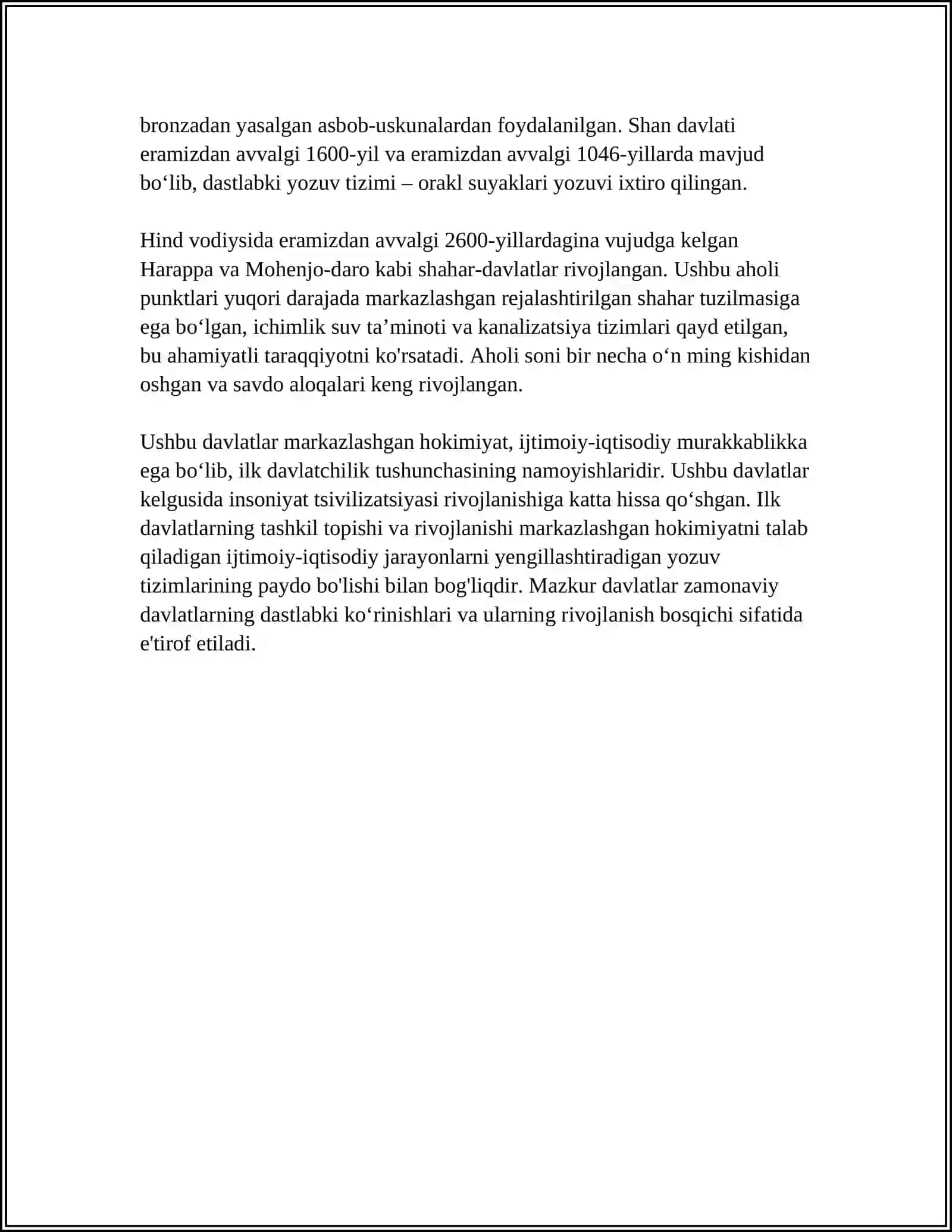 ILK DAVLATCHILIKNING TASHKIL TOPISHI 4