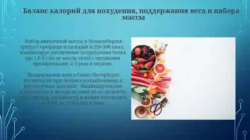 Основы правильного питания 4