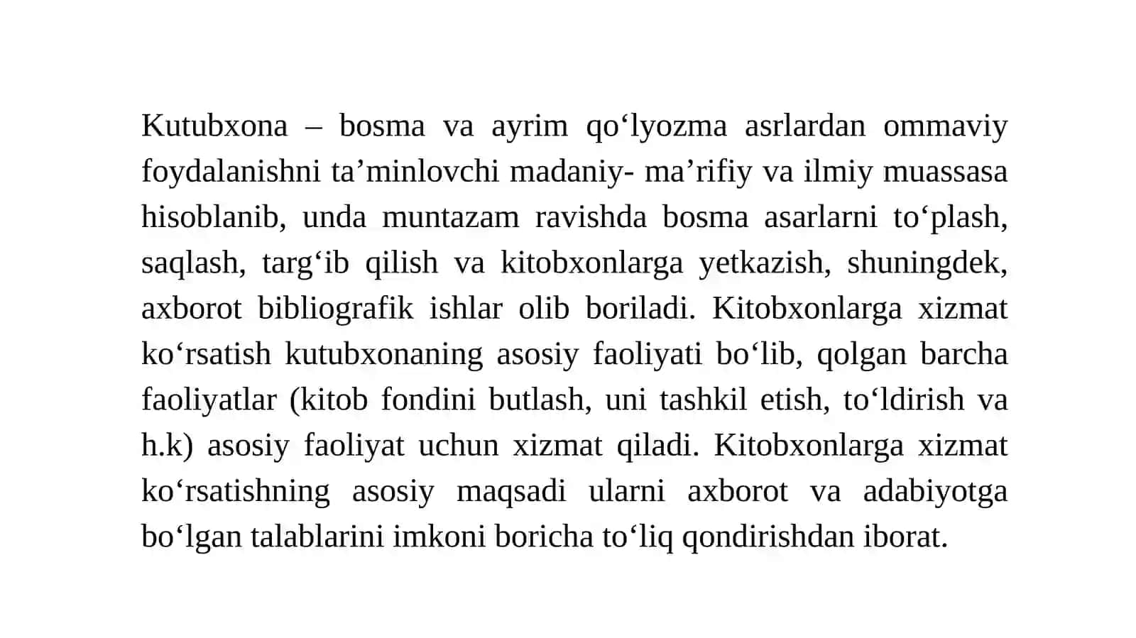 Kutubxonava muzey – talim, tarbiya va axborotmakoni 4