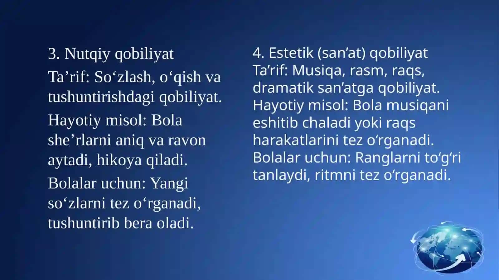 Qobiliyat va Iqtidor 4