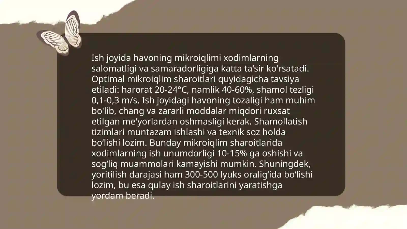 Mehnat gigiyenasi meʼyorlari 4