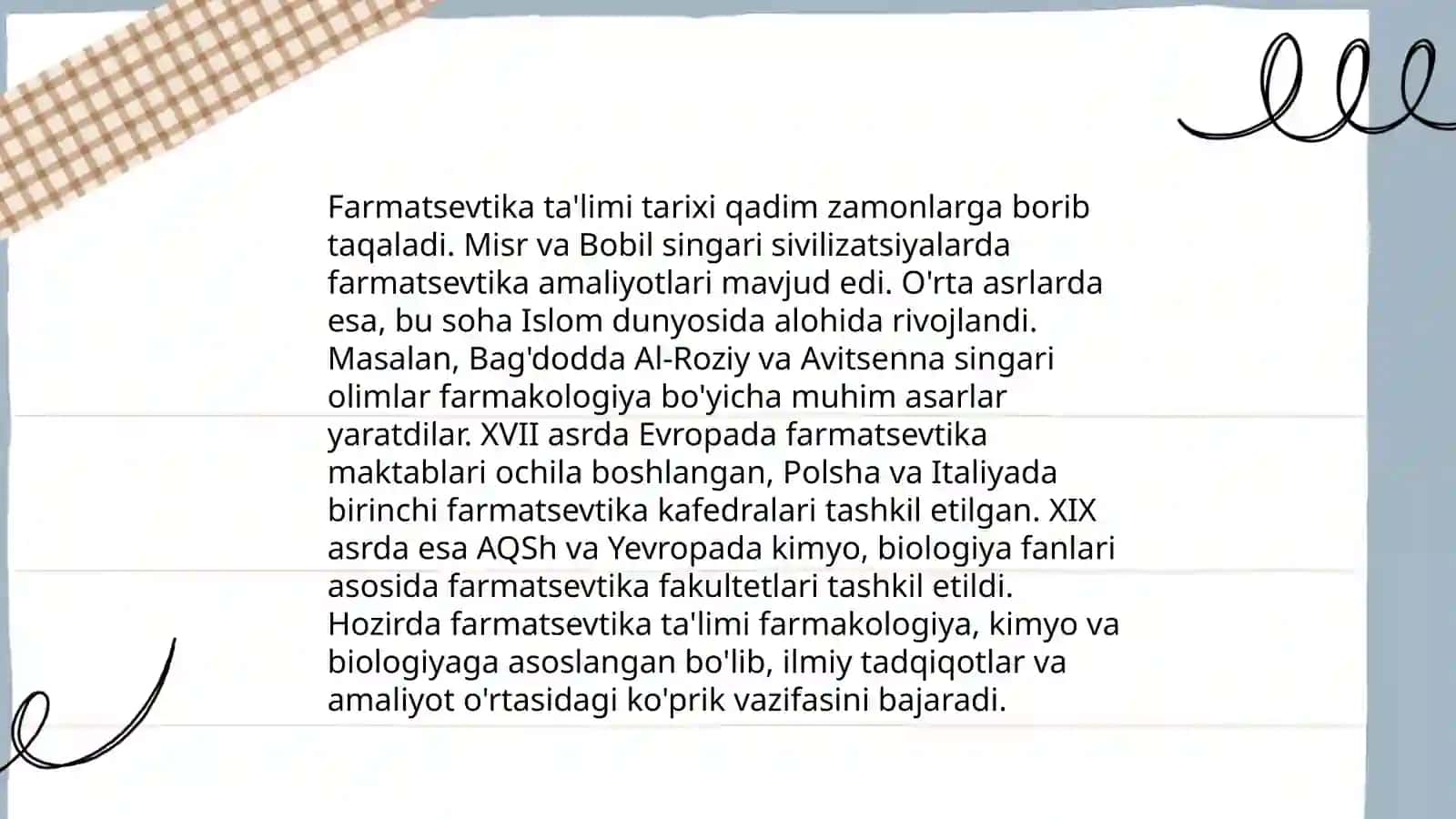 Hozirgi zamon farmatsevtika modullarining rivojlanish tarixi 4