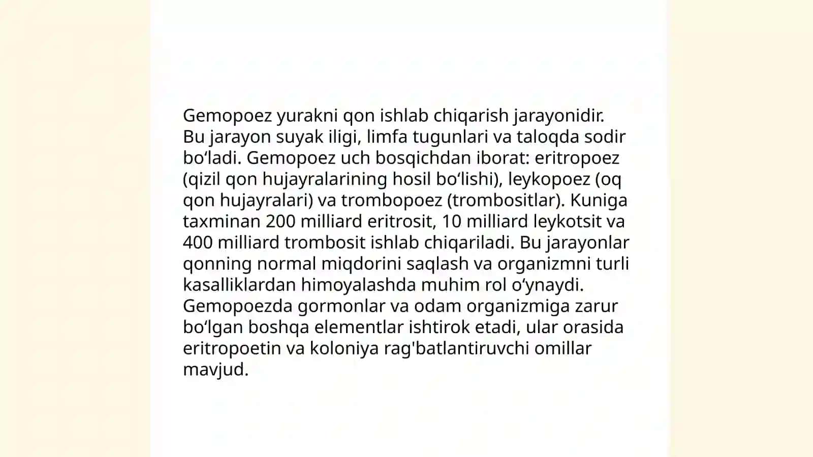 Qon fiziologiyasi 4