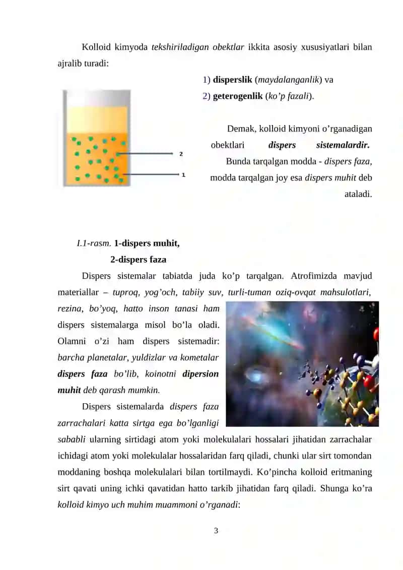 Kolloid kimyo fanining rivojlanish tarixi 4