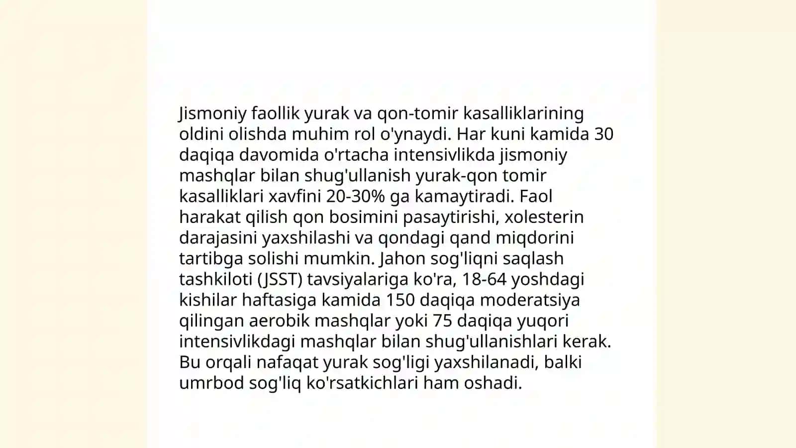 Turli kasalliklarni davolashda soglom turmush tarzi 4