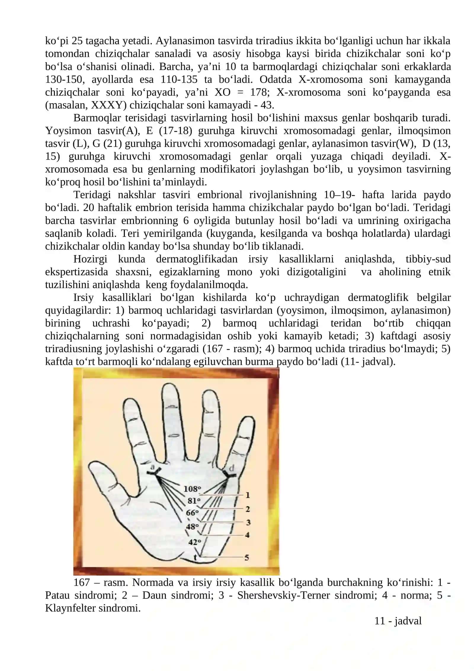 Odalarni genetikasi 4