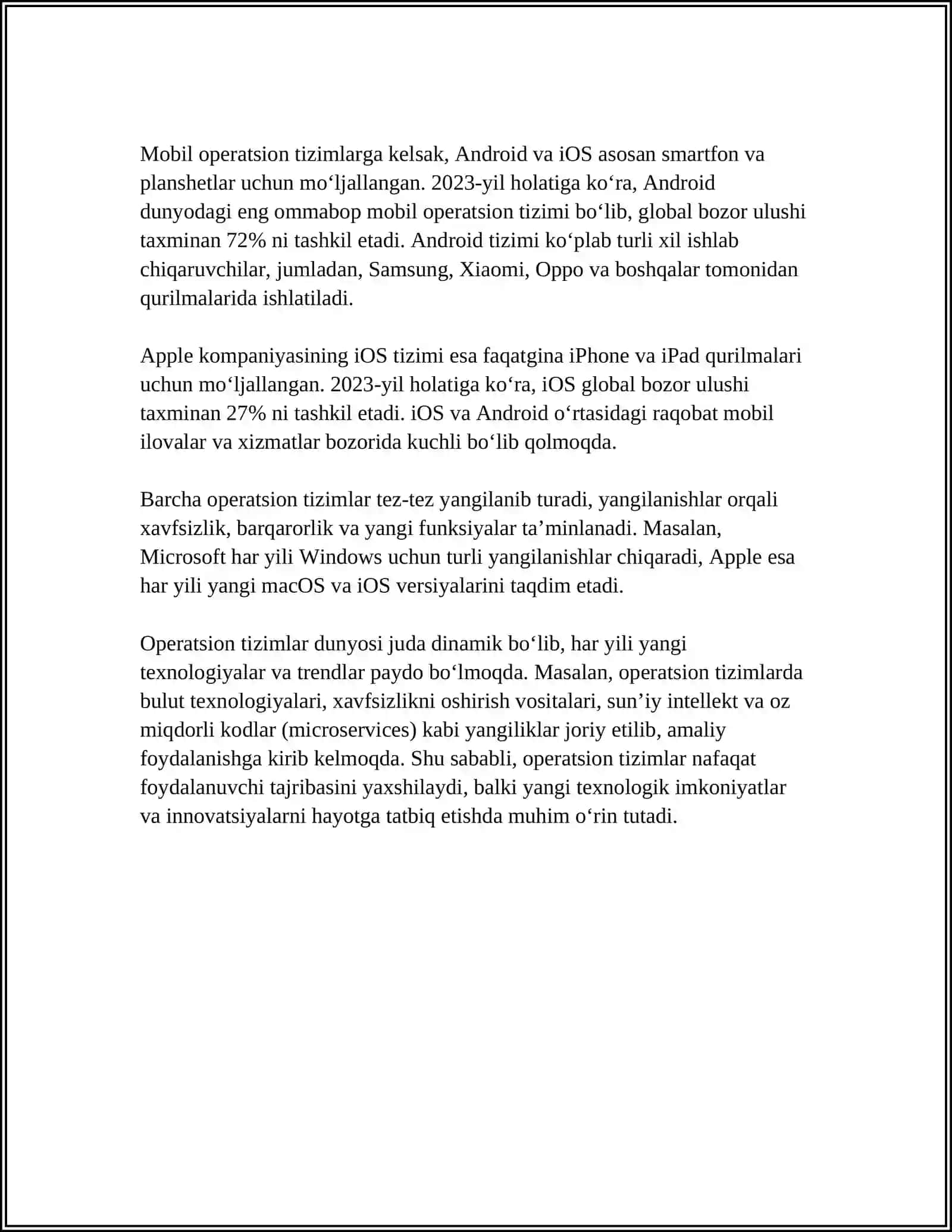 KOMPYUTERNING DASTURIY TA'MINOTI 4