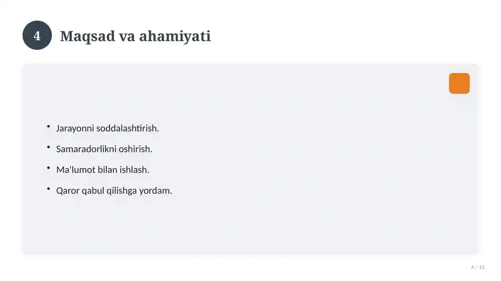 Axborot xavfsizligi tushunchasi va axborotni himoyalash muammolari 4