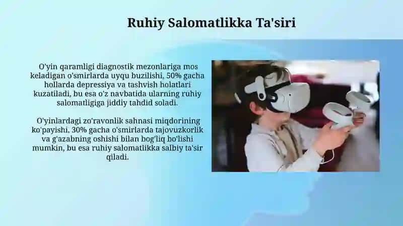 Virtual o'yinlarning yoshlar onggiga ta'siri 4
