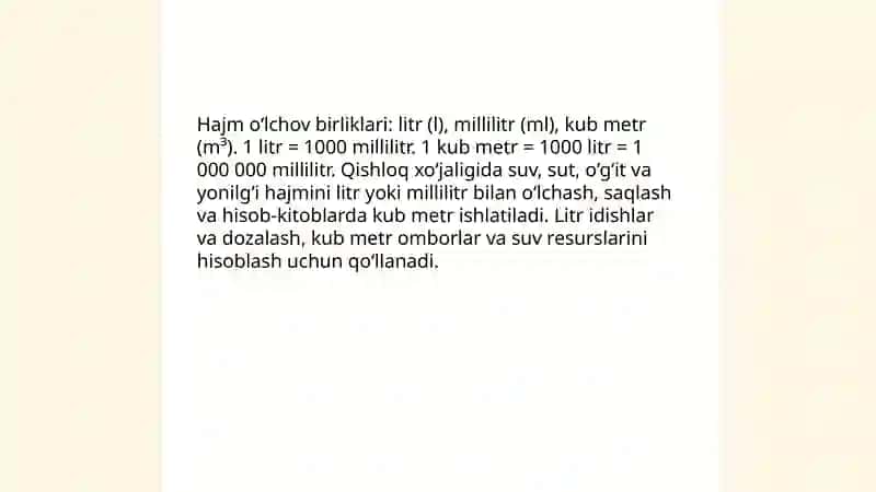 Og`irlik o`lchov birliklari 4