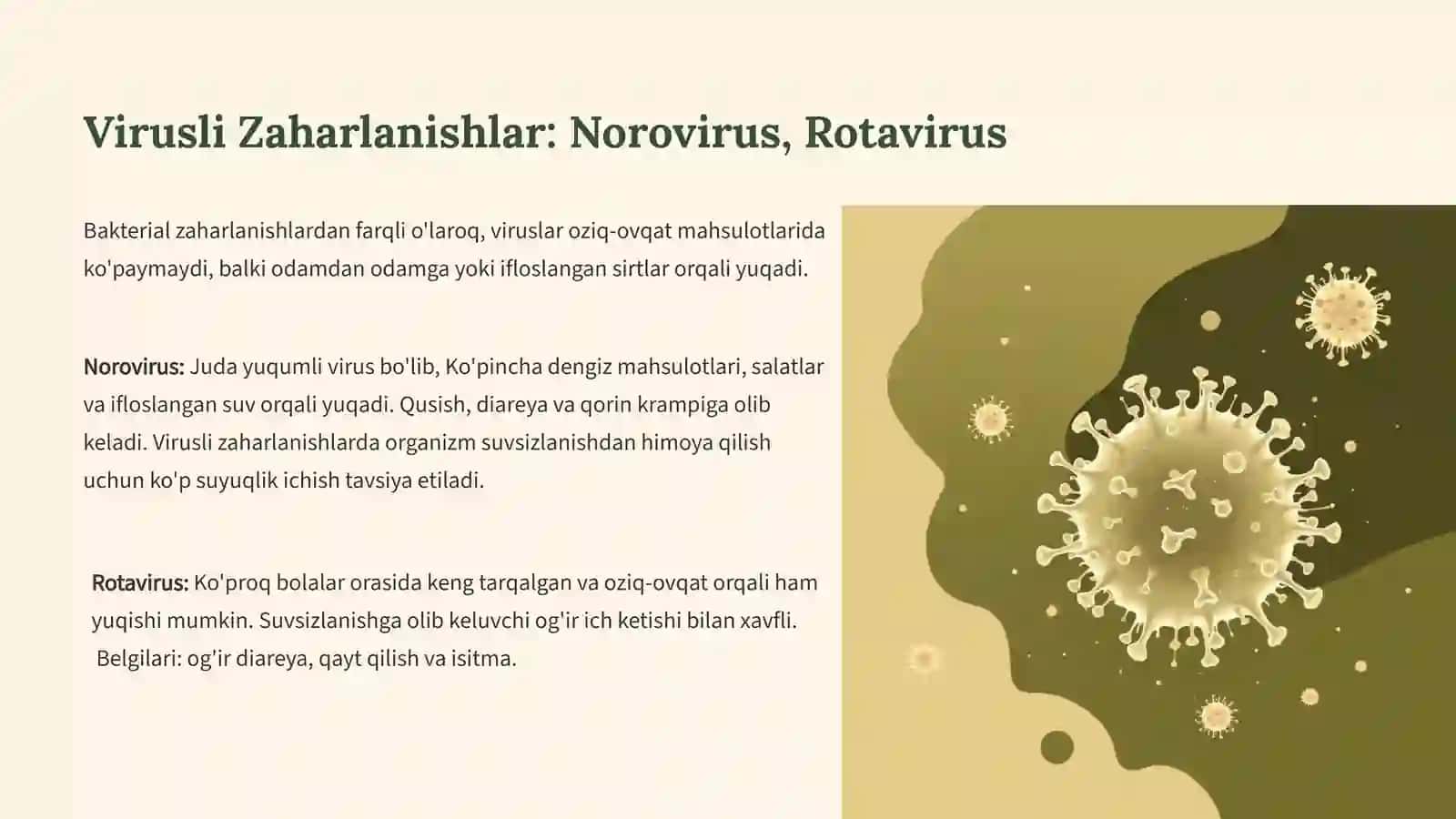 Ovqatdan Zaharlanish Turlari va Uni Oldini Olish 4