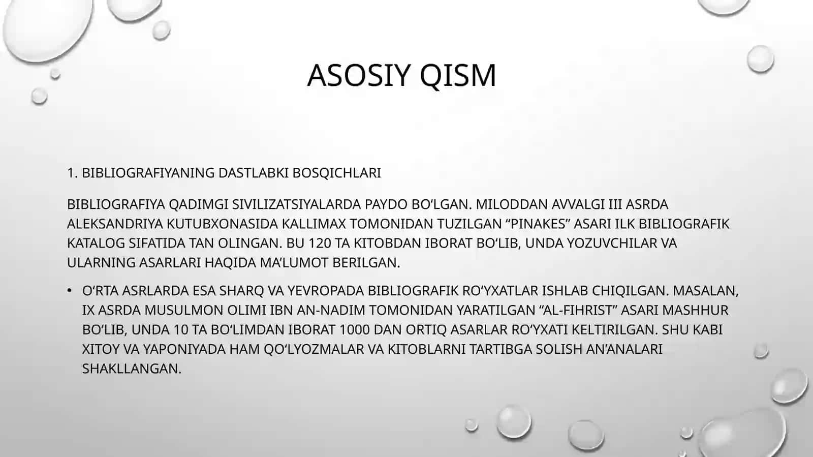 Bibliografiyashunoslikfanidan insho 4
