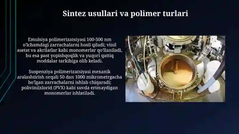 Polimerlarning suvli despersiyalari 4