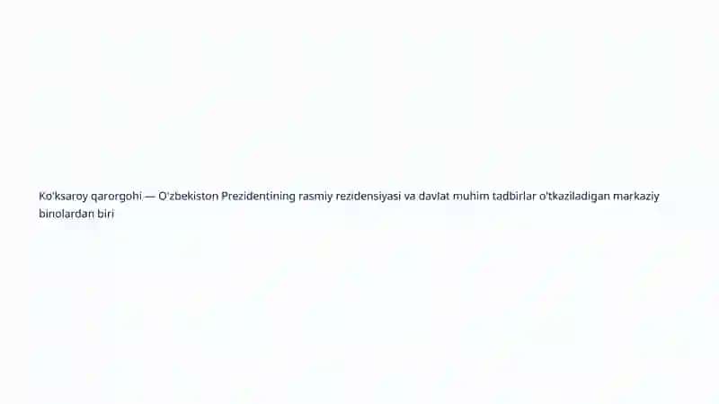 Prezident boshqaruv tizimi: O'zbekiston misolida 4