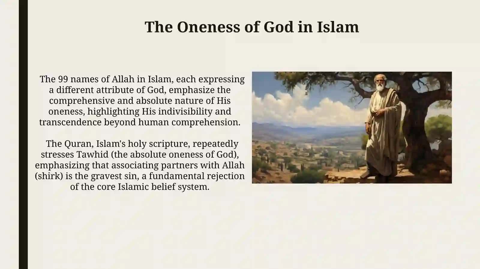 Comparing and contrasting Islam and Christianity 4