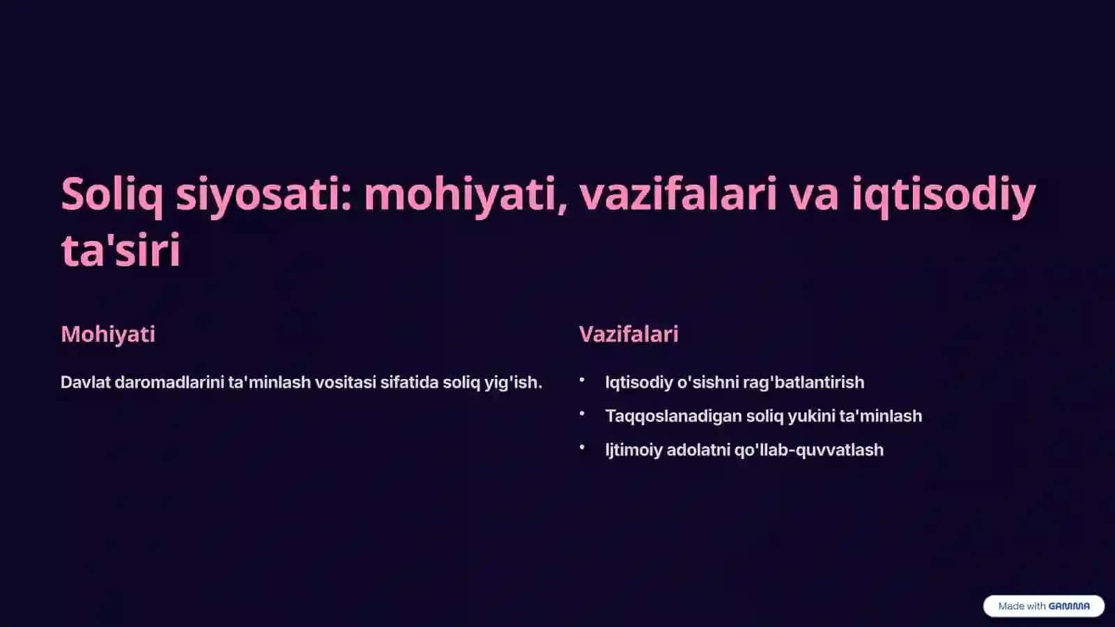 Byudjet-soliq siyosati vositalari 4